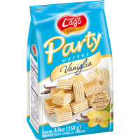 Vanilla Party Wafers (250g)