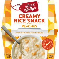 Creamy Rice Snack Peach (2 x 120g)