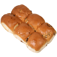Brioche Fruit Buns (6pk)