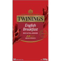 English Breakfast Tea Bags (50 x 2g)