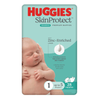 Nappies Newborn Size 1 Up To 5kg (28pk)