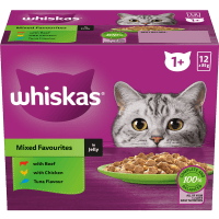 Mixed Favourites In Jelly Wet Pouches Cat Food (12 x 85g)