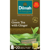 Ceylon Green Tea With Ginger Tea Bags (20 x 2g)