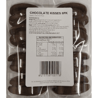 Chocolate Kiss Plain Pack (8 x 25g)