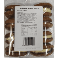 Ginger Kisses Plain Pack (8 x 25g)