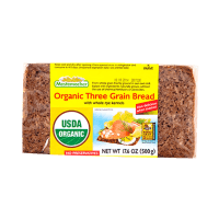Organic Three Grain Bread (ea)