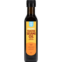 Organic Toasted Sesame Oil (250ml)