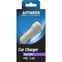 Dual USB 3.4A Car Charger (1pk)