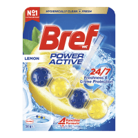 Power Active Lemon Toilet Cleaner Block (50g)