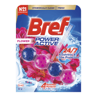 Power Active Fresh Flowers Toilet Cleaner Block (50g)