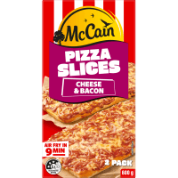 Cheese & Bacon Pizza Slices (600g)