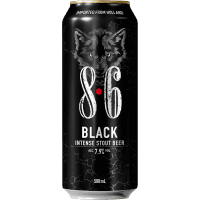 8.6 Black Intense Stout Beer Can (500ml)