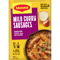 Mild Curry Sausages Recipe Base Sachet (29g)