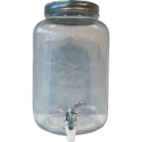 8L Glass Keg With Tap (1pk)