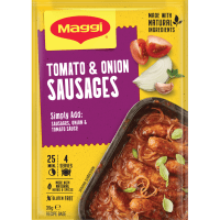 Tomato & Onion Sausages Recipe Base Sachet (39g)