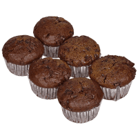 Medium Choc Caramel Muffins (6pk)