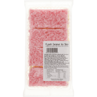 Coconut Ice Slice (4pk)