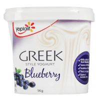 Greek Style Blueberry Yoghurt (1kg)