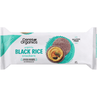 Organic Black Rice Crackers (115g)