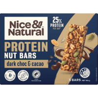 Dark Chocolate & Cacao Protein Nut Bars (5 x 33g)