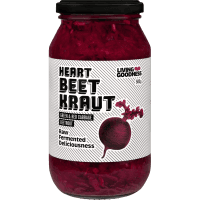 Heartbeet Sauerkraut (500g)