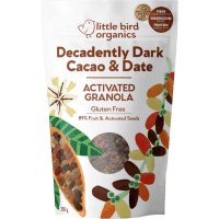 Decadently Dark Cacao & Date Activated Granola (350g)