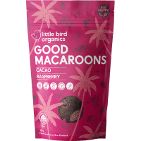 Organic Cacao Raspberry Good Macaroons (125g)