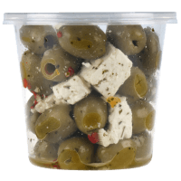 Marinated Goat Feta & Olives (kg)