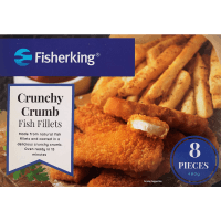 Crunchy Crumb Fish Fillets (480g)