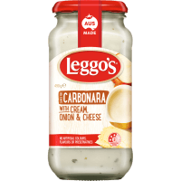 Chunky Carbonara With Cream Onion & Cheese Pasta Sauce (490g)
