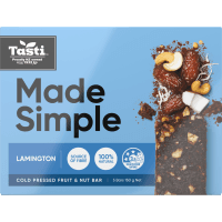 Made Simple Lamington Wholefood Bars (5 x 30g)