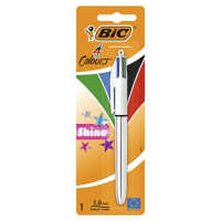 Shine 4 Colour Pen Pouch (1pk)