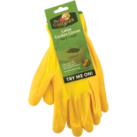 Coloured Latex Palm Gloves Large Pink, Yellow or Mauve (1ea)