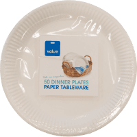 Paper Dinner Plates 9inch (50pk)