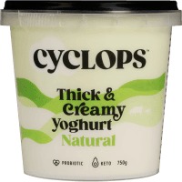 Thick & Creamy Natural Yoghurt (750g)