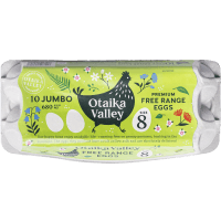 Premium Free Range Size 8 Eggs (10pk)