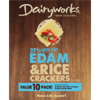Edam & Rice Crackers (10pk)