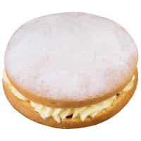 Sponge Cake With Fresh Cream (1pk)