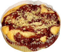 Black Cherry Crumble Cake (1pk)