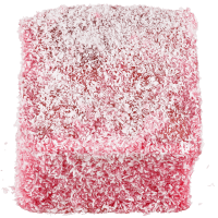 Raspberry Lamington (ea)