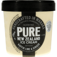 Gluten Free Artisan Kaffir Lime & Ginger Ice Cream (1l)