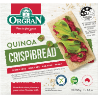 Gluten Free Quinoa Crispbread (125g)