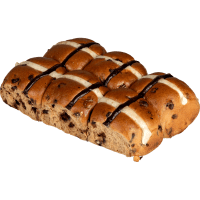 Moccachino Hot Cross Buns (6pk)