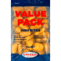 Crumbed New Zealand Fish Bites Value Pack (1kg)