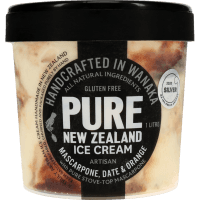 Gluten Free Artisan Mascarpone Date & Orange Ice Cream (1l)