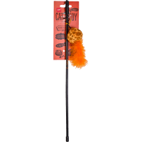 Feather Boa Teaser Cat Toy (1ea)