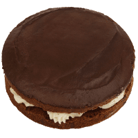 Round Choc Sponge with Mock Creme (ea)