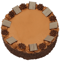 Large Creamed Filled Chocolate Gateaux (1pk)