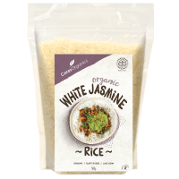 Organic White Jasmine Rice (500g)
