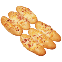 Bacon & Cheese Long Rolls (6pk)